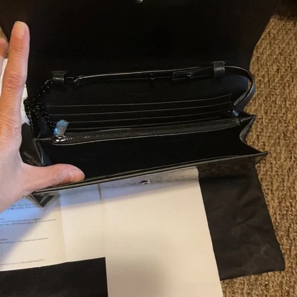 YSL Leopard Chain Purse Wallet - Picture 7 of 10